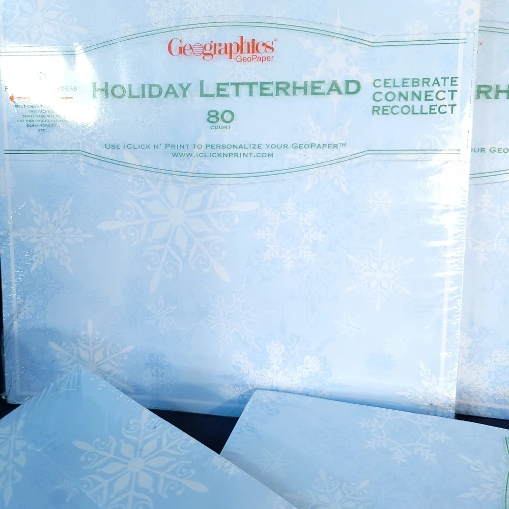 Geographics holiday letterhead